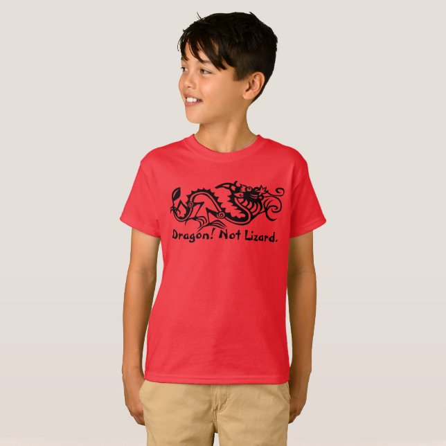 T-shirt Chemise de dragon de Mushu (Devant entier)