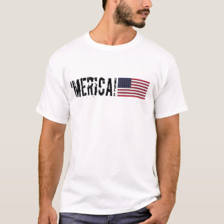 T-shirt 'Chemise de drapeau de Merica