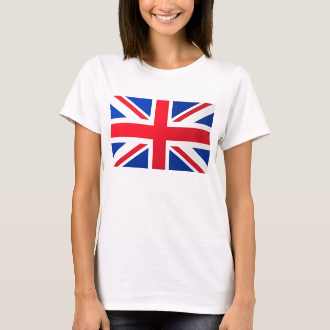 T-shirt Chemise de drapeau d'Union Jack (Devant)