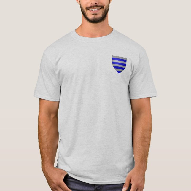 T-shirt Chemise de famille de Lusignan (Devant)