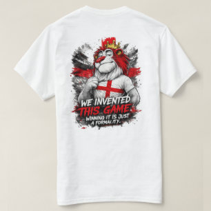 T-shirt Chemise de fan de football d'Angleterre Inventé le