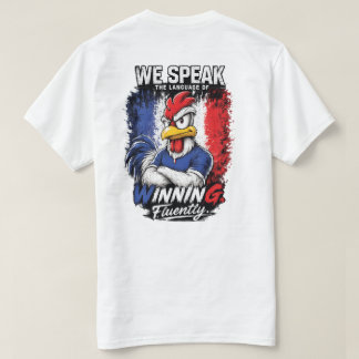 T-shirt Chemise de fan de football de France Tee gagnant c