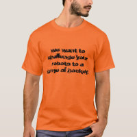 Chemise de fan du défi MST3K de robot !