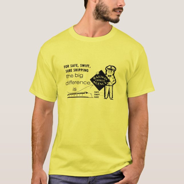 T-shirt Chemise de fer T-Shirt, 1959, Agence de l'Express (Devant)