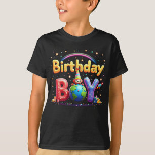T-shirt Chemise de fête B-Day pour bébés garçons - Amusant