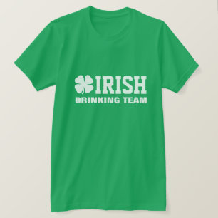 T-shirt Chemise de Fête cool St Patrick   Équipe d'alcool 