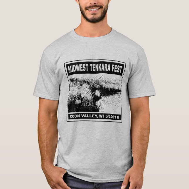 T-shirt Chemise de Fête Tenkara 2018 (Devant)