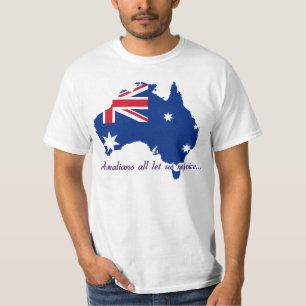 T-shirt Chemise de fierté de l'Australie
