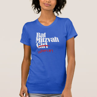 T-shirt Chemise de fille de bat mitzvah (femme)