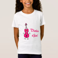 Chemise de fille de violon