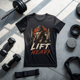 T-shirt Chemise de Fitness Soulever Lourds | Gym de Force