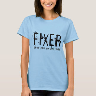 T-shirt Chemise de fixation T
