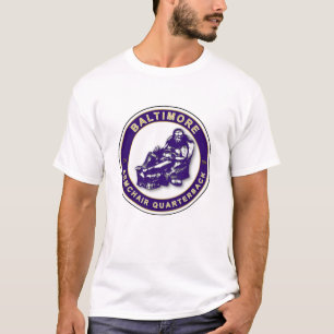 T-shirt Chemise de football Baltimore Fauteuil Quarterback