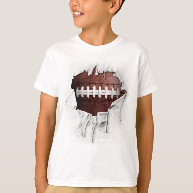 T-shirt Chemise de football déchirée (Devant)