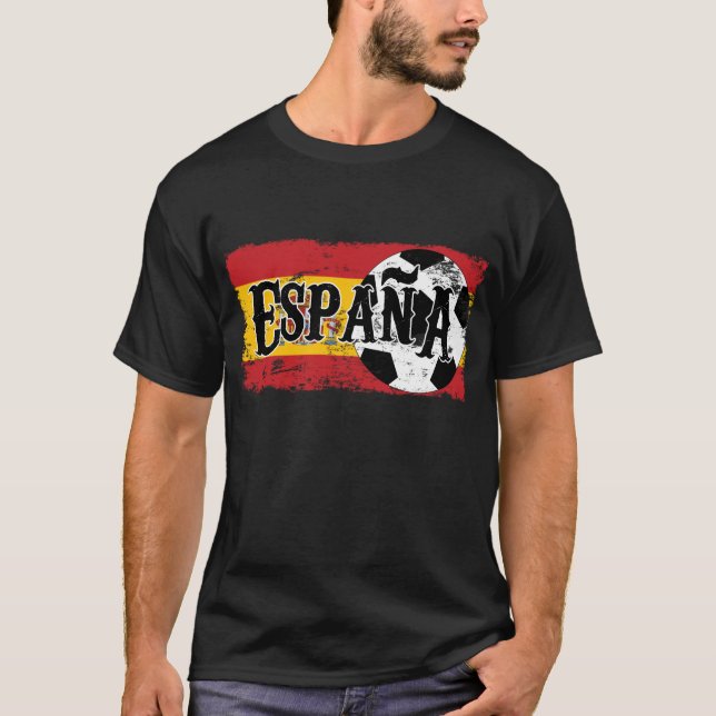 T-shirt Chemise de football - Espagne (Devant)