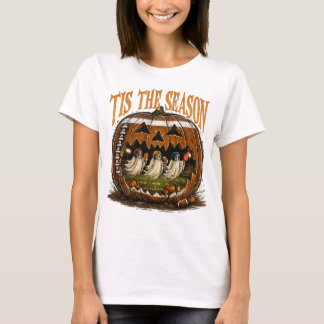T-shirt Chemise de football fantôme Tis The Season