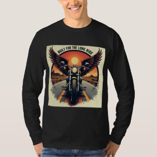T-shirt Chemise de fraternité de moto de route désertique 