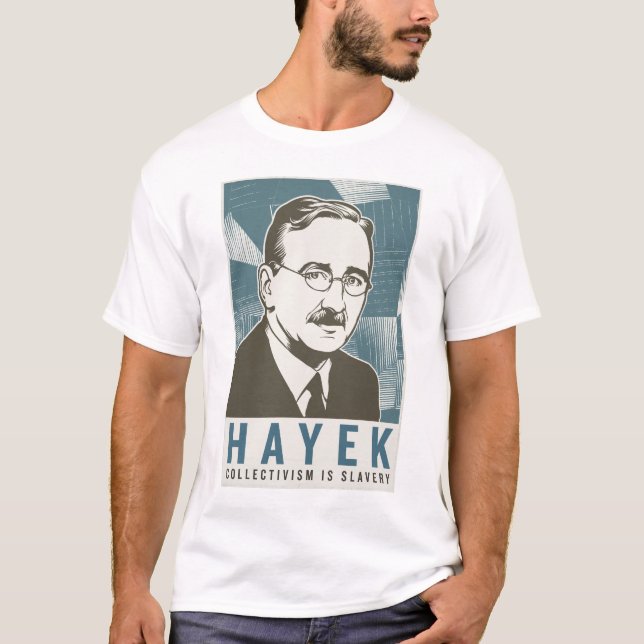 T-shirt Chemise de Friedrich von Hayek Vintage (Devant)