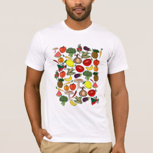 T-shirt Chemise de fruits et de légume - choisissez le