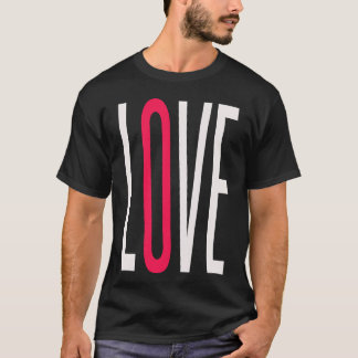 T-shirt chemise de garçon d'amour