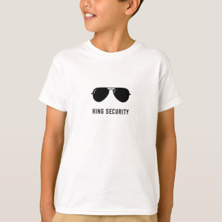 T-shirt Chemise de garçons de sécurité d'anneau