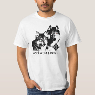 T-shirt Chemise de Geri et de Freki