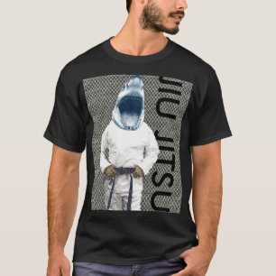 T-shirt Chemise de Gi de requin de BJJ Jiu Jitsu