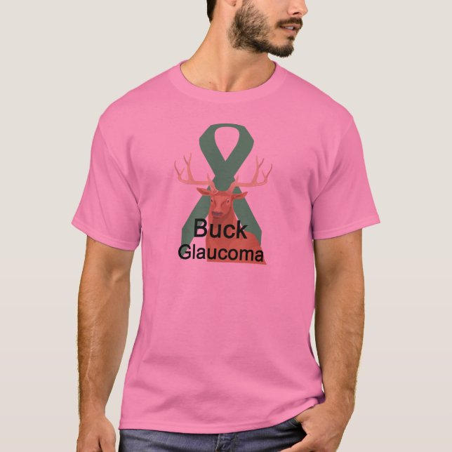 T-shirt Chemise de glaucome de mâle (Devant)