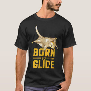 T-shirt Chemise de glisseur d'écureuil volant drôle de par