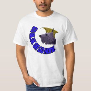 T-shirt chemise de #GOBLUEORGOHOME (conception de