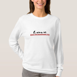 T-shirt Chemise de Goldendoodles d'amour
