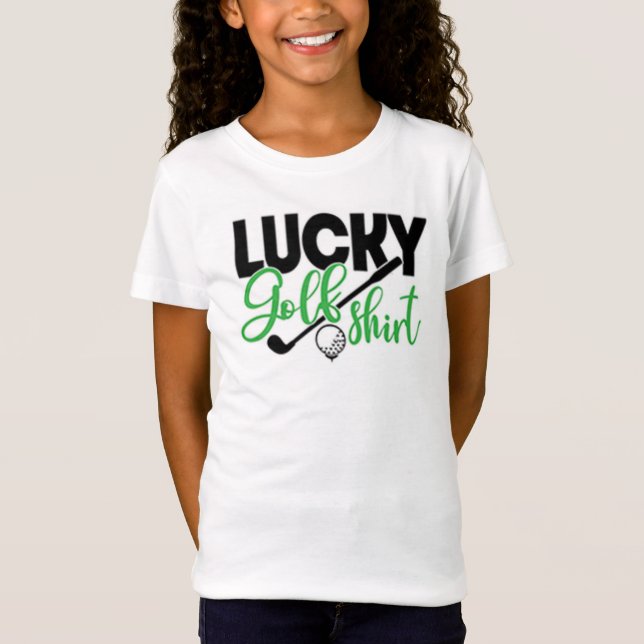 T-Shirt Chemise de golf Lucky (Devant)