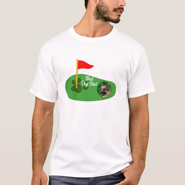 T-shirt Chemise de golf photo pour animaux domestiques per (Devant)