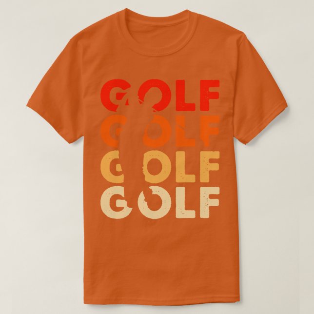 T-shirt Chemise De Golf Pour Femmes Hommes 4 (Design devant)