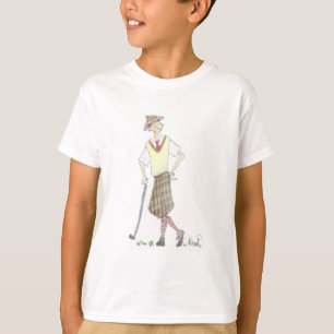 T-shirt Chemise de golfeur vintage