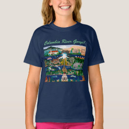 T-shirt Chemise de gorge du fleuve Columbia
