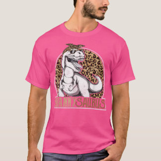T-shirt Chemise de grand-mère de dinosaure Grannysaurus Lé
