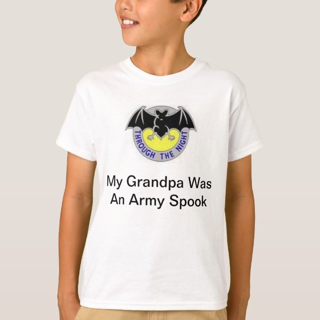 T-shirt Chemise de grand-papa d'agence de sécurité de (Devant)