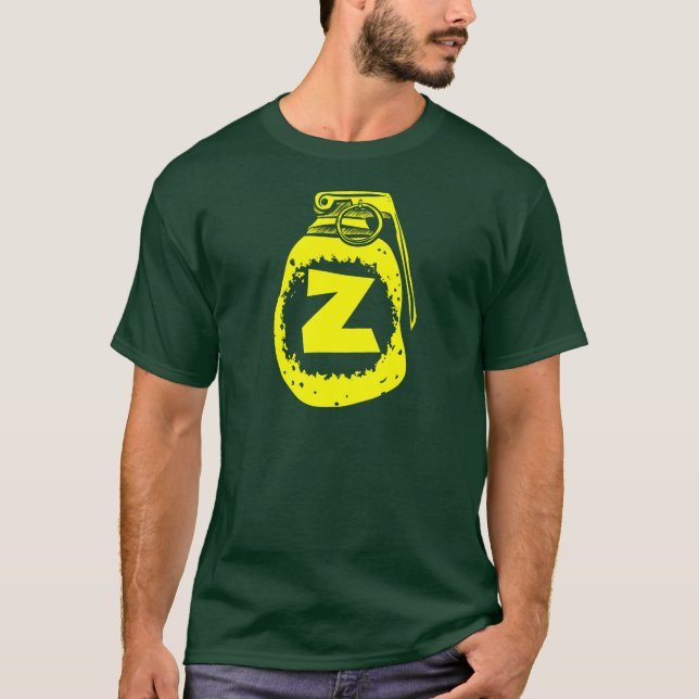 T-shirt Chemise de grenade de pomme de terre (Devant)