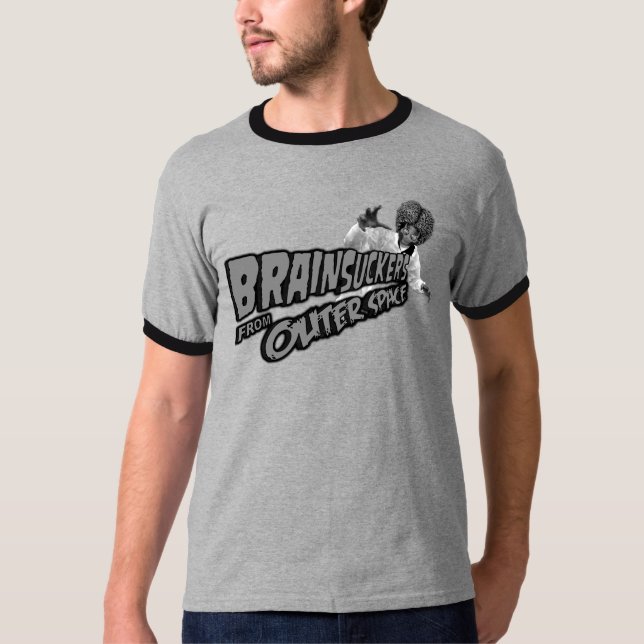 T-shirt Chemise de gris de Brainsuckers (Devant)