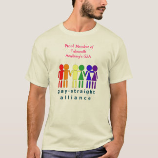 T-shirt Chemise de groupe de GSA