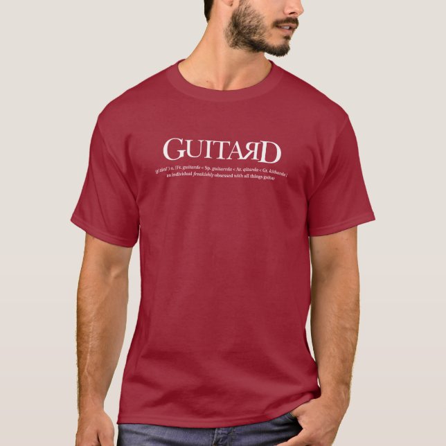 T-shirt Chemise de Guitard (Devant)