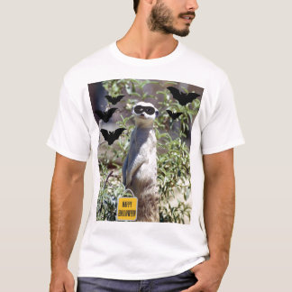 T-shirt Chemise de Halloween Meerkat