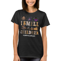 Chemise de Halloween pour dame de cantine « Je sen