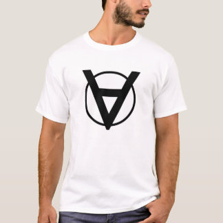 T-shirt Chemise de héros de Voluntaryist avec le symbole