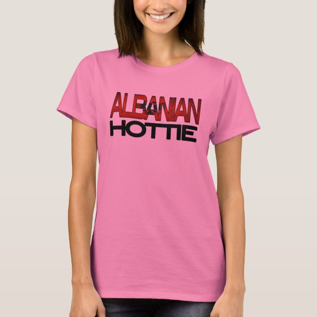 T-shirt Chemise de Hottie d'Albanais (Devant)