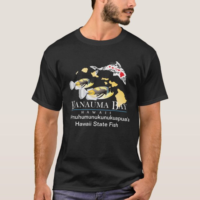 T-shirt Chemise de Humuhumunukunukuapua'a Hawaï (Devant)