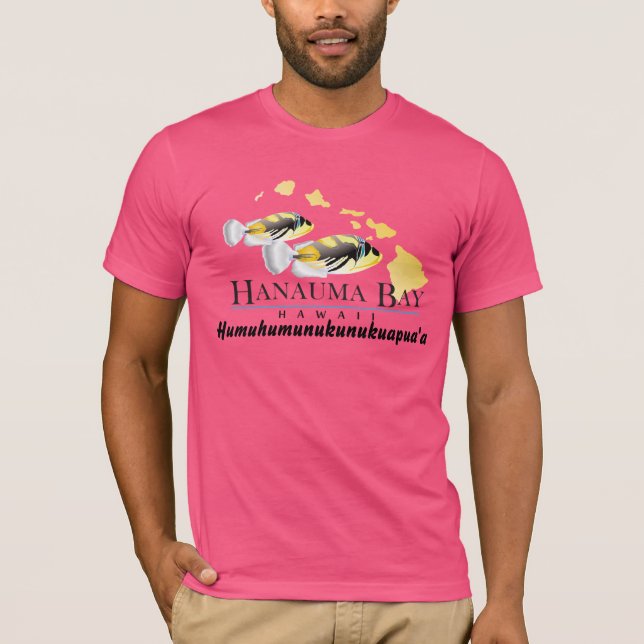 T-shirt Chemise de Humuhumunukunukuapua'a Hawaï (Devant)