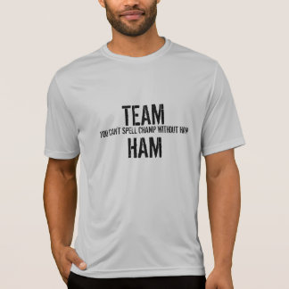 T-shirt Chemise de jambon d'équipe