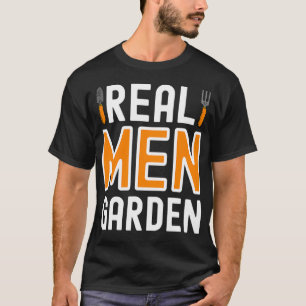 T-shirt Chemise de jardin pour hommes réels, Jardin amusan
